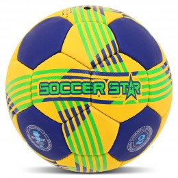 Мяч гандбольный SOCCER STAR HB-4527-2 размер 2 желтый-синий