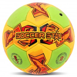 Мяч гандбольный SOCCER STAR HB-4531-2 размер 2 желтый-салатовый