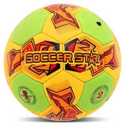Мяч гандбольный SOCCER STAR HB-4531-2 размер 2 желтый-салатовый