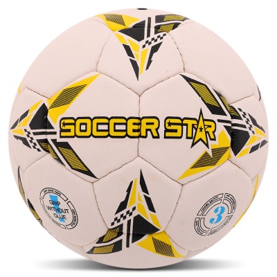 Мяч гандбольный SOCCER STAR HB-4542-3 размер 3 белый-желтый