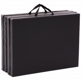 Коврик-мат спортивный складной для упражнений Exercise mat Zelart MAT FI-3564 размер 180x60x5см черный