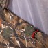 Палатка-автомат с автоматическим каркасом трехместная с тамбуром для туризма SJ-0002 Камуфляж Лес