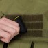Шеврон патч на липучке "Тризуб" TY-9915 черный-желтый