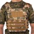 Плитоноска для бронепластин с системой MOLLE Military Rangers ZK-28 цвета в ассортименте