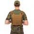 Плитоноска для бронепластин с системой MOLLE Military Rangers ZK-28 цвета в ассортименте