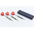 Дротики для игры в дартс каплевидные BL-3400 Baili (вольфрам, вес 21гр, 3шт., +3хвост, +6опер, футляр)