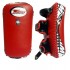 Пад (тай-пэд) кожа TWINS KPL-10-RD-M (1шт, р-р 18x38x5см, черно-красный)